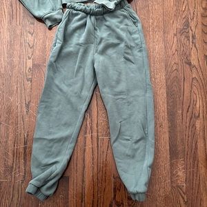 Green Zara Sweatpants